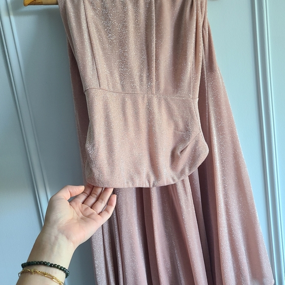 Hello Molly maxi dress in rose - Picture 6 of 7